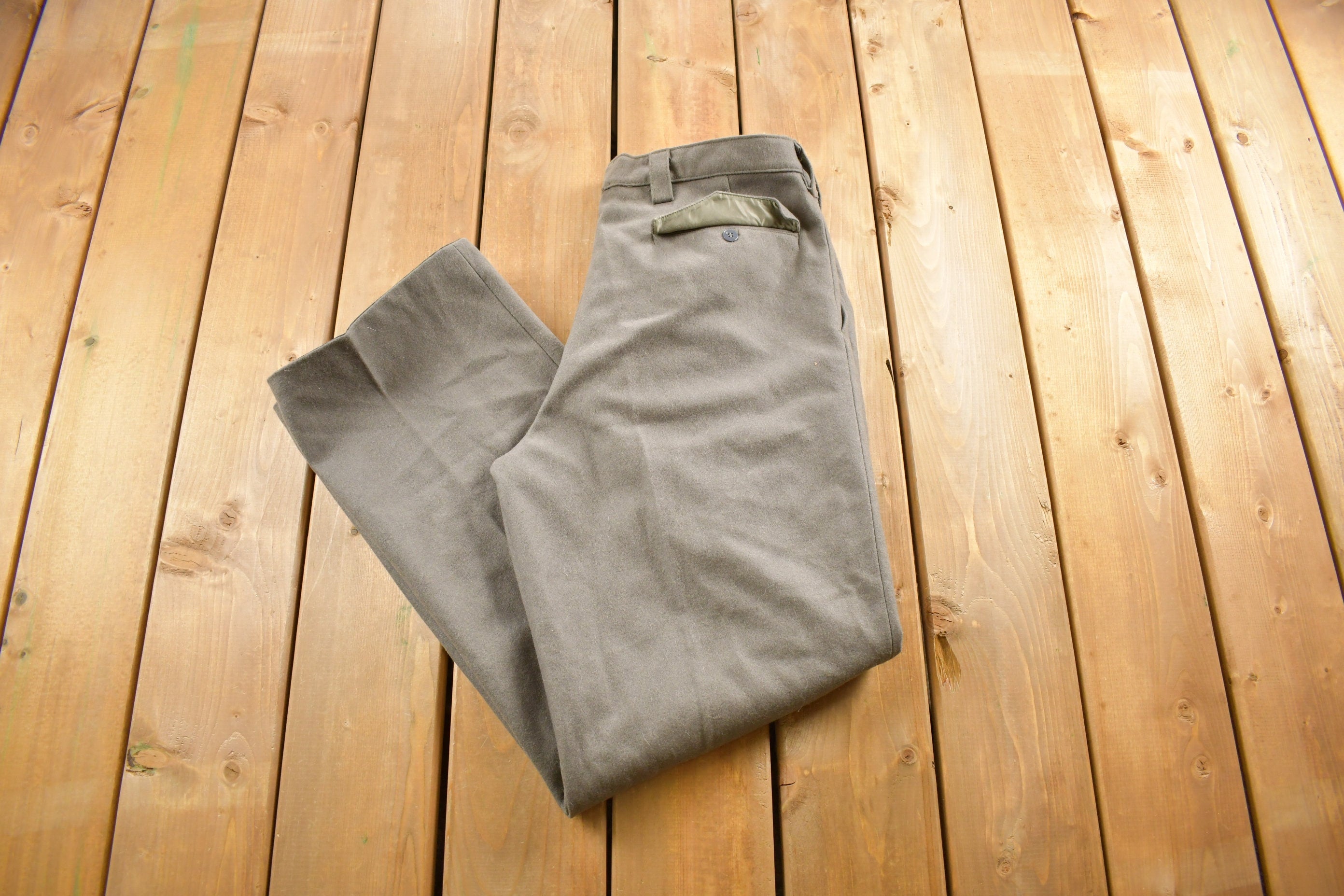 Vintage 1980s SG 52 Blank Trousers Size 35 x 31