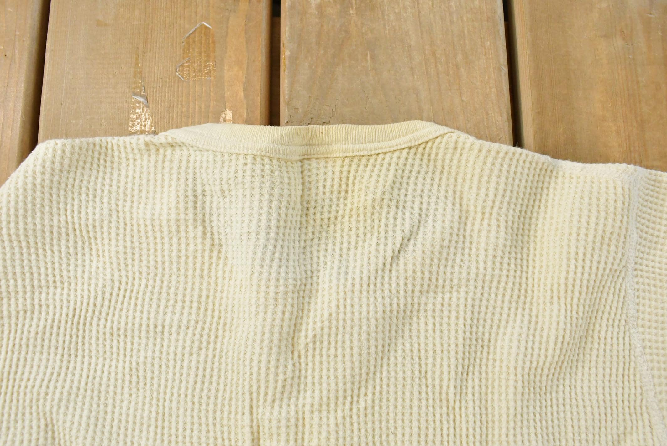 Vintage 1980s Northwest Territory Thermal Crewneck Undershirt Mens M /