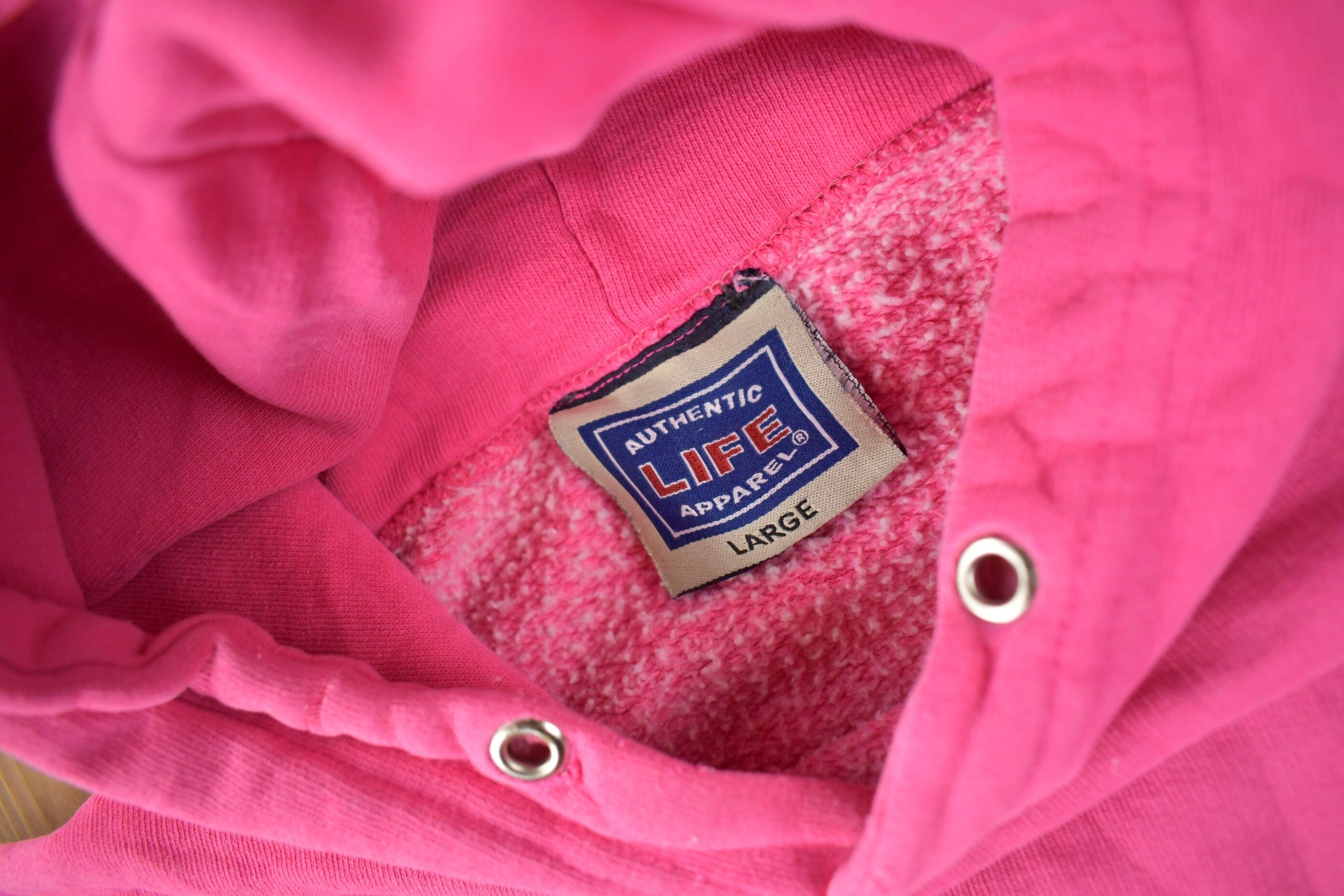Vintage Y2K New York City NYC Pink Embroidered Hoodie