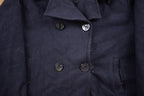 Vintage 1975 USN Naval Wool Double Breasted Jacket