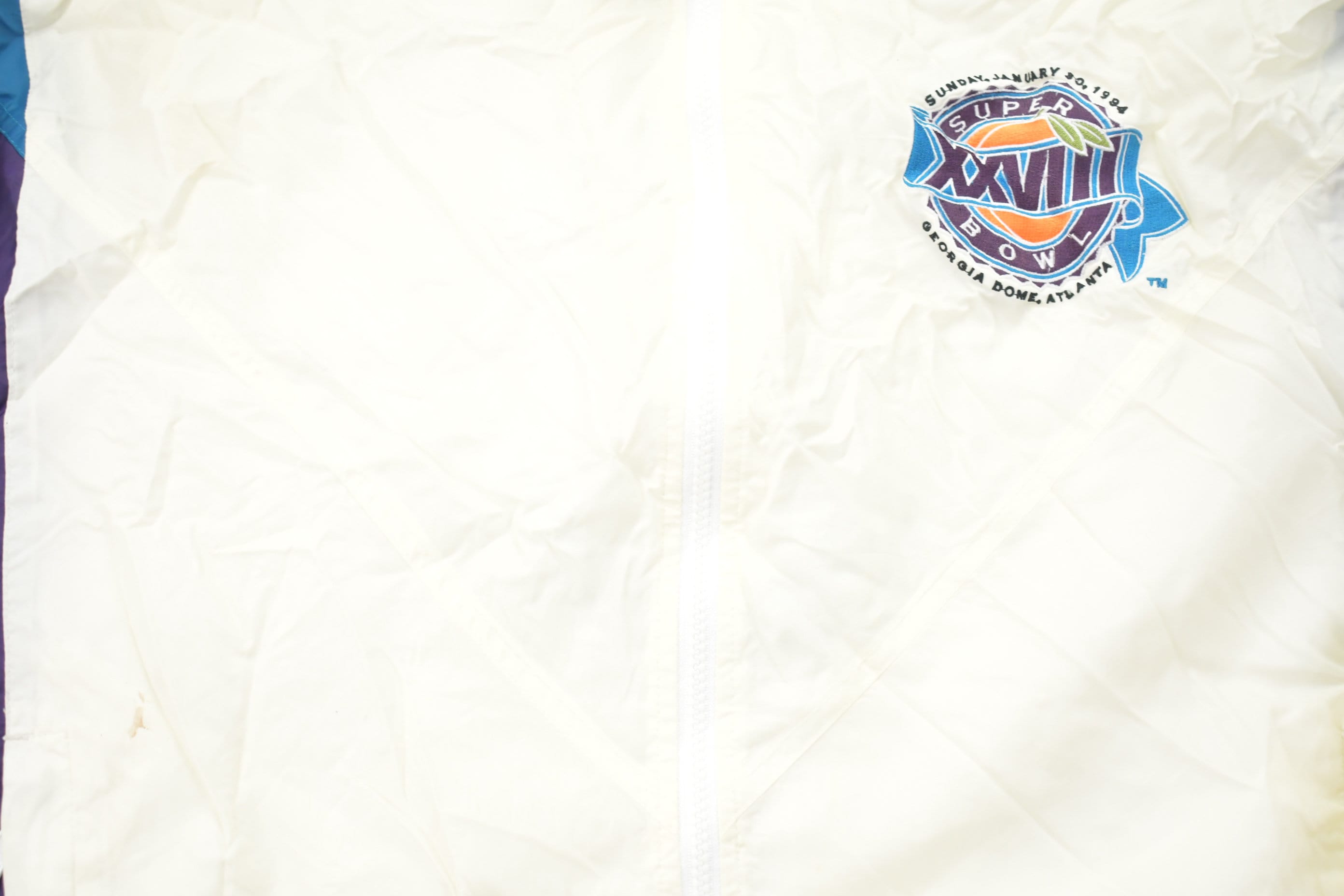 Vintage 1994 Starter Pro Line NFL Superbowl XXVII Full Zip Windbreaker Jacket
