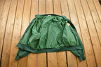 Vintage 1980s Cook Trucking Co. Windbreaker Jacket