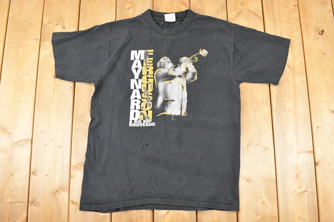 Vintage 2001 Maynard Ferguson World Tour Souvenir Band T-Shirt Men's L