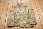 Vintage Military Zip Up Shirt
