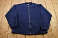 Vintage 1990s Columbia Fleece Bomber Style Sweater