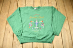 Vintage 1992 Warner Bros Looney Tunes Embroidered Crewneck