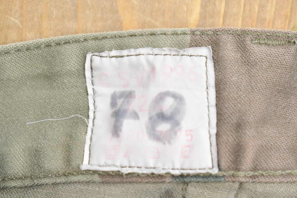 Vintage 1996 Army Woodland Camouflage Cargo Pants Size 28 x 24