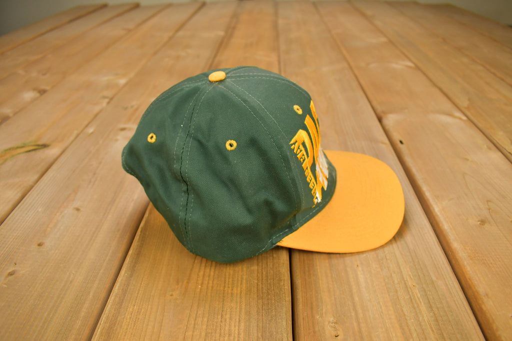 Vintage 1990s Green Bay Packers NFL logo 7 Snap Back Hat