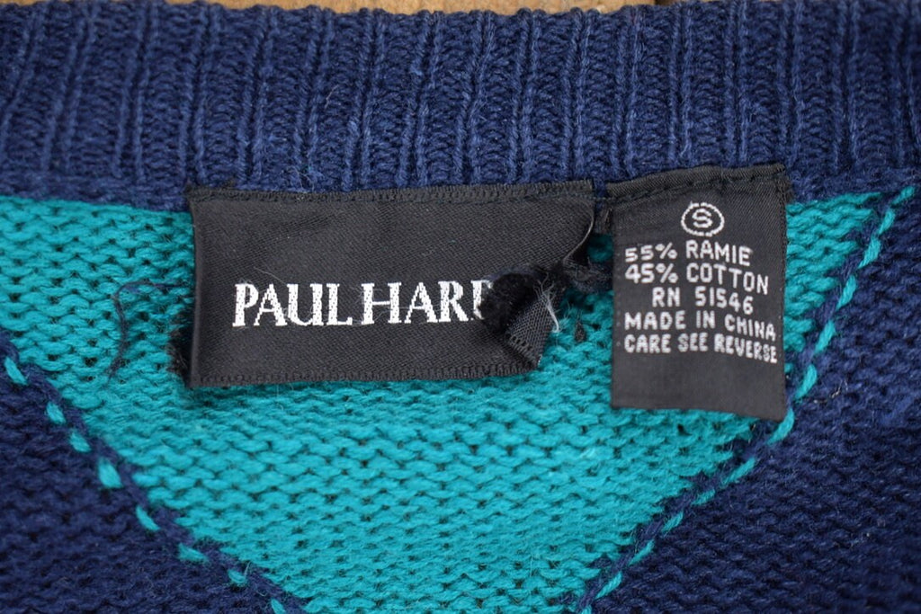 Vintage 1990s Paul Hard Knit Cardigan Sweater