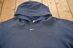 Vintage Y2K Nike Center Swoosh Distressed Hoodie