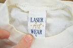 Vintage 1990s Panama Canal Laser Art Wear Souvenir Single Stitch T-Shirt