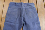 Vintage 1970s Bellbottoms Distressed Jeans Size 34 x 28