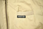 Vintage 1990s Members Only Tan Windbreaker Jacket