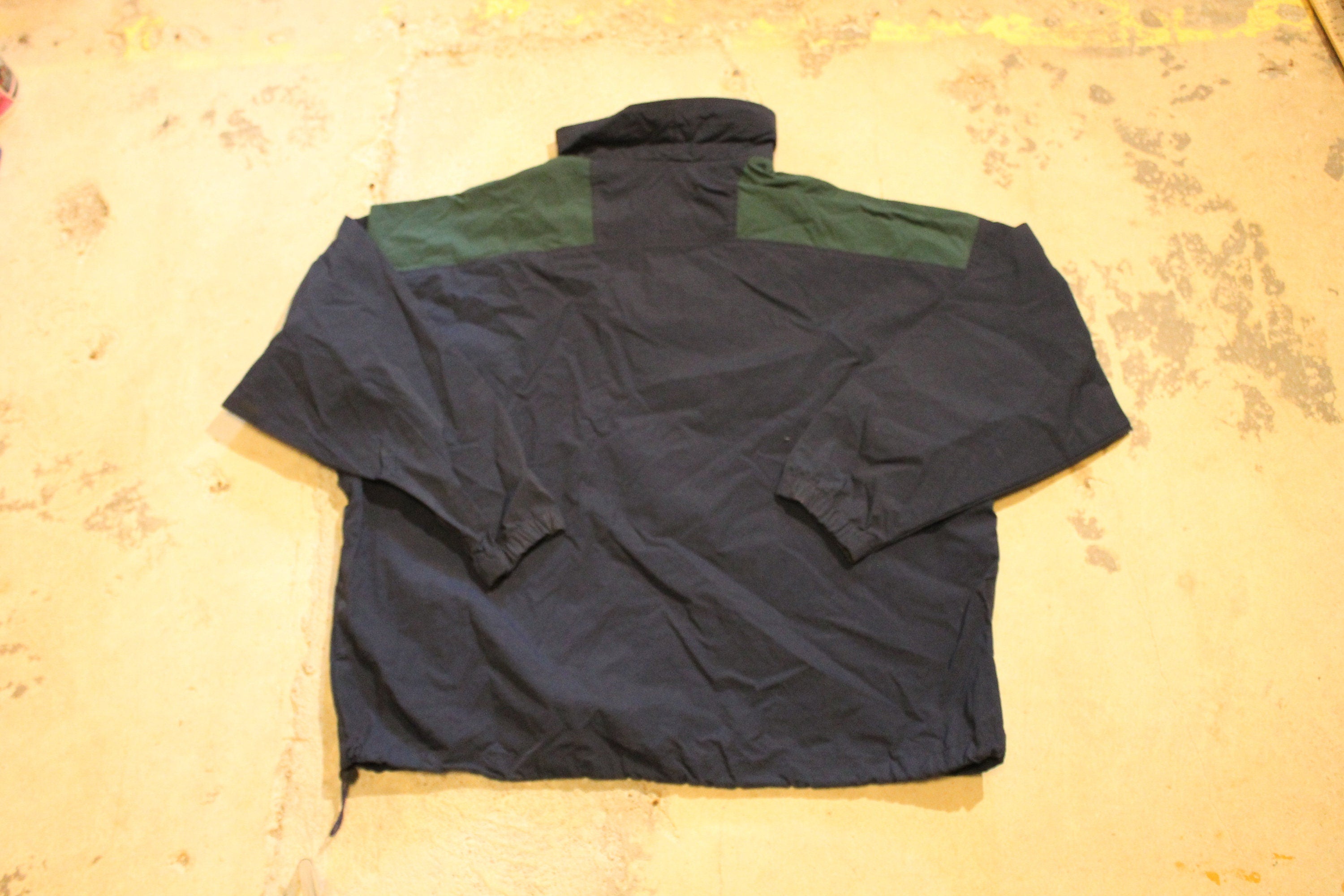 Vintage 1990s Columbia USA Half Zip Windbreaker