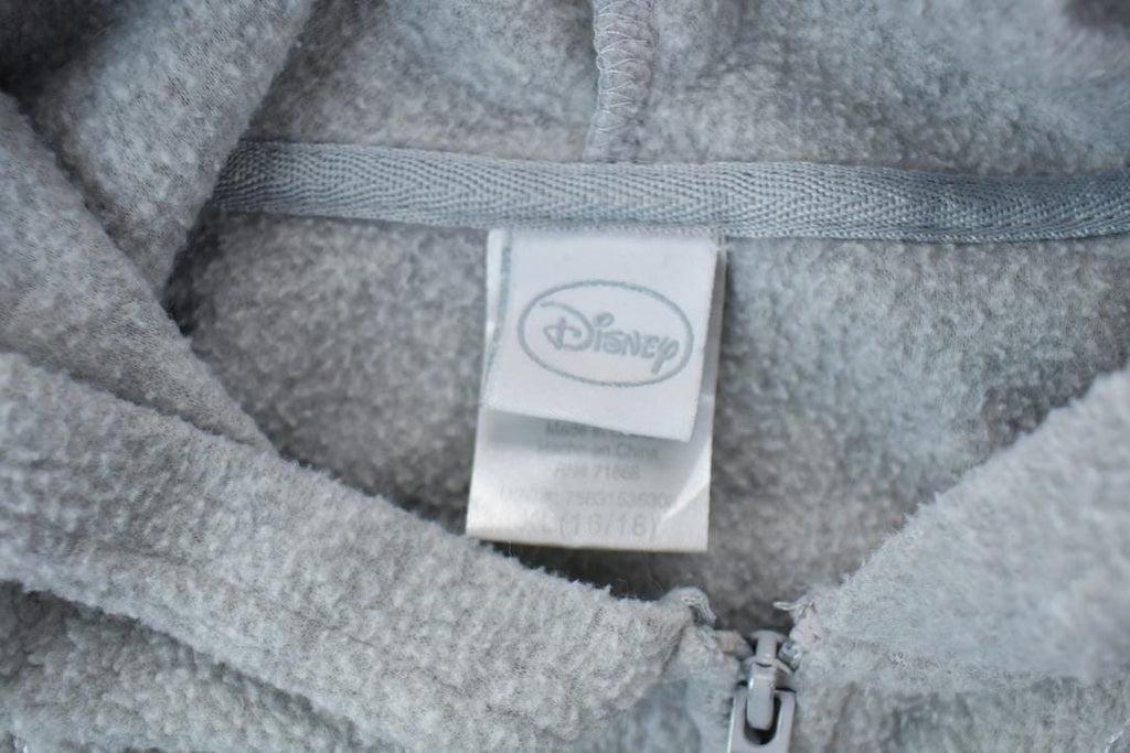 Vintage 1990s Pooh Bear Full Zip Fleece Disney Hoodie