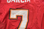 Vintage 2000s Tampa Bay Buccaneers Jeff Garcia #7 NFL On Field Stitched Jersey Men's Large