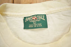 Vintage 1990s American Eagle American Baseball Theme Graphic T Shirt