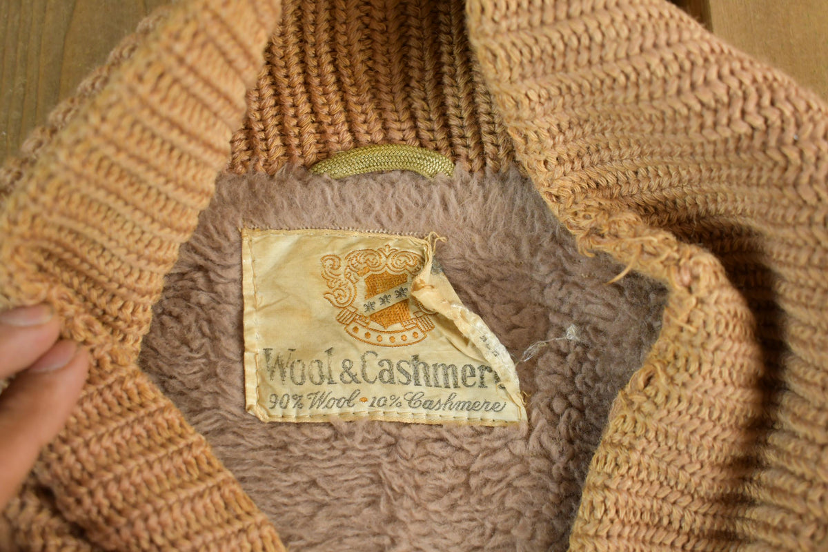 Vintage 1940s Wool & Cashmere Jacket Adult M-L