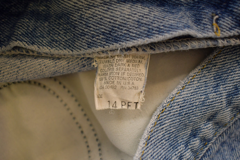 Vintage 1980s Lee Light Wash Denim Women's Jeans Size 30 x 26.5