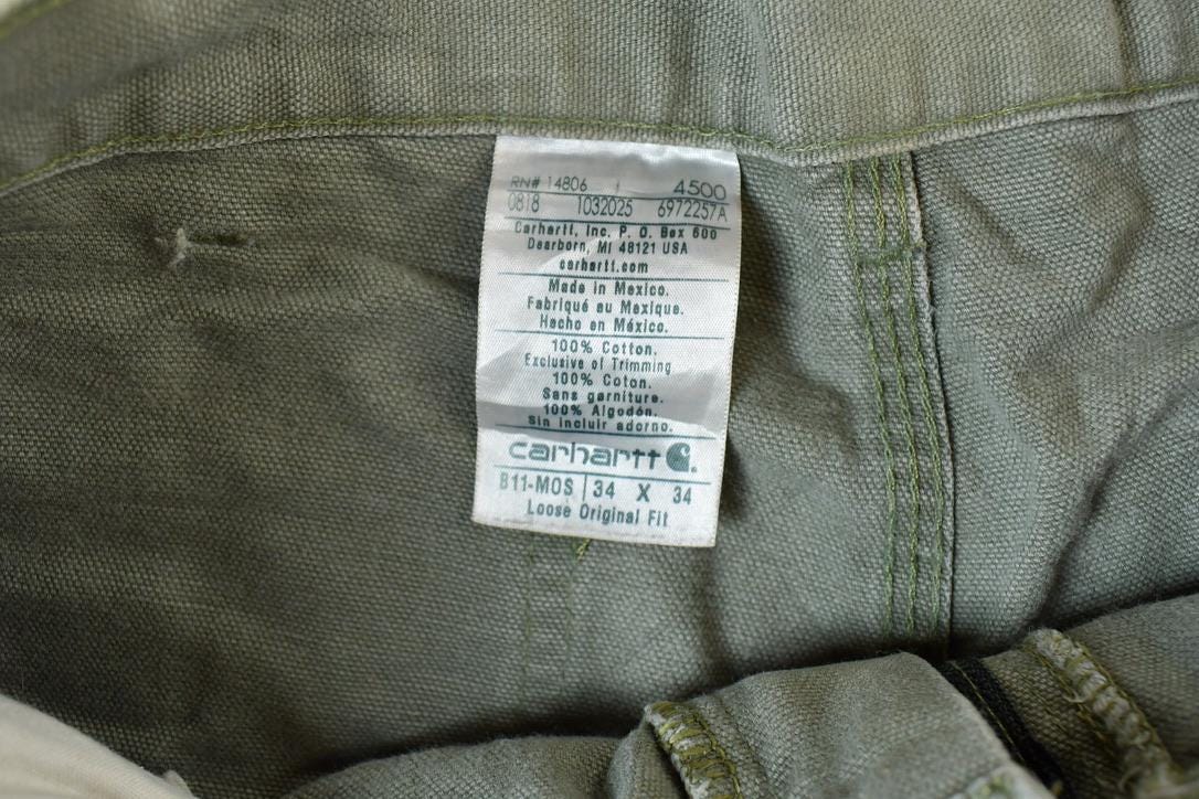 Vintage 1990s Carhartt Work Pants Size 34 x 34