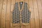 Vintage 1980s Pacific Winds Knitted Sweater Vest