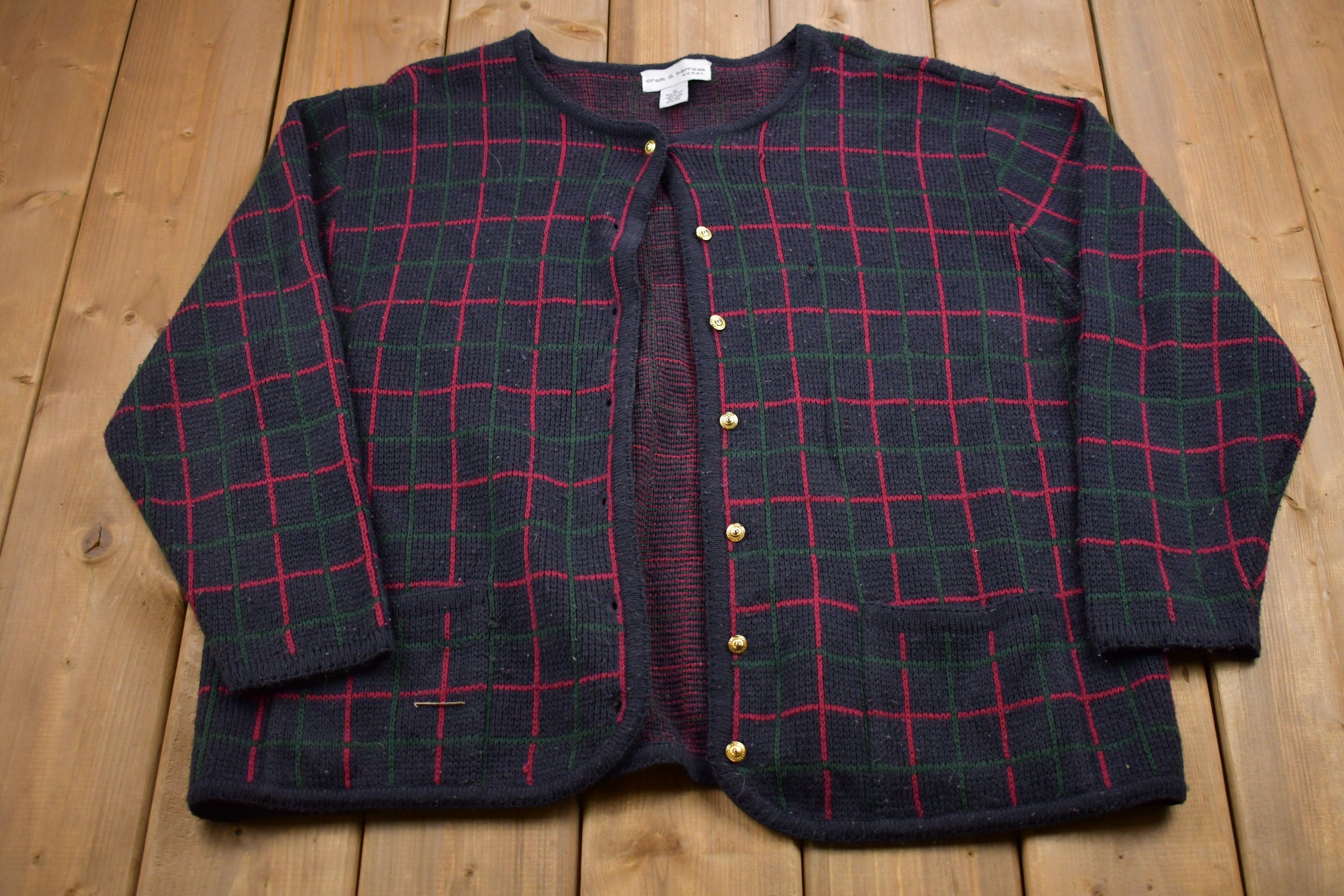 Vintage 1980s Croft & Barrow Knitted Sweater