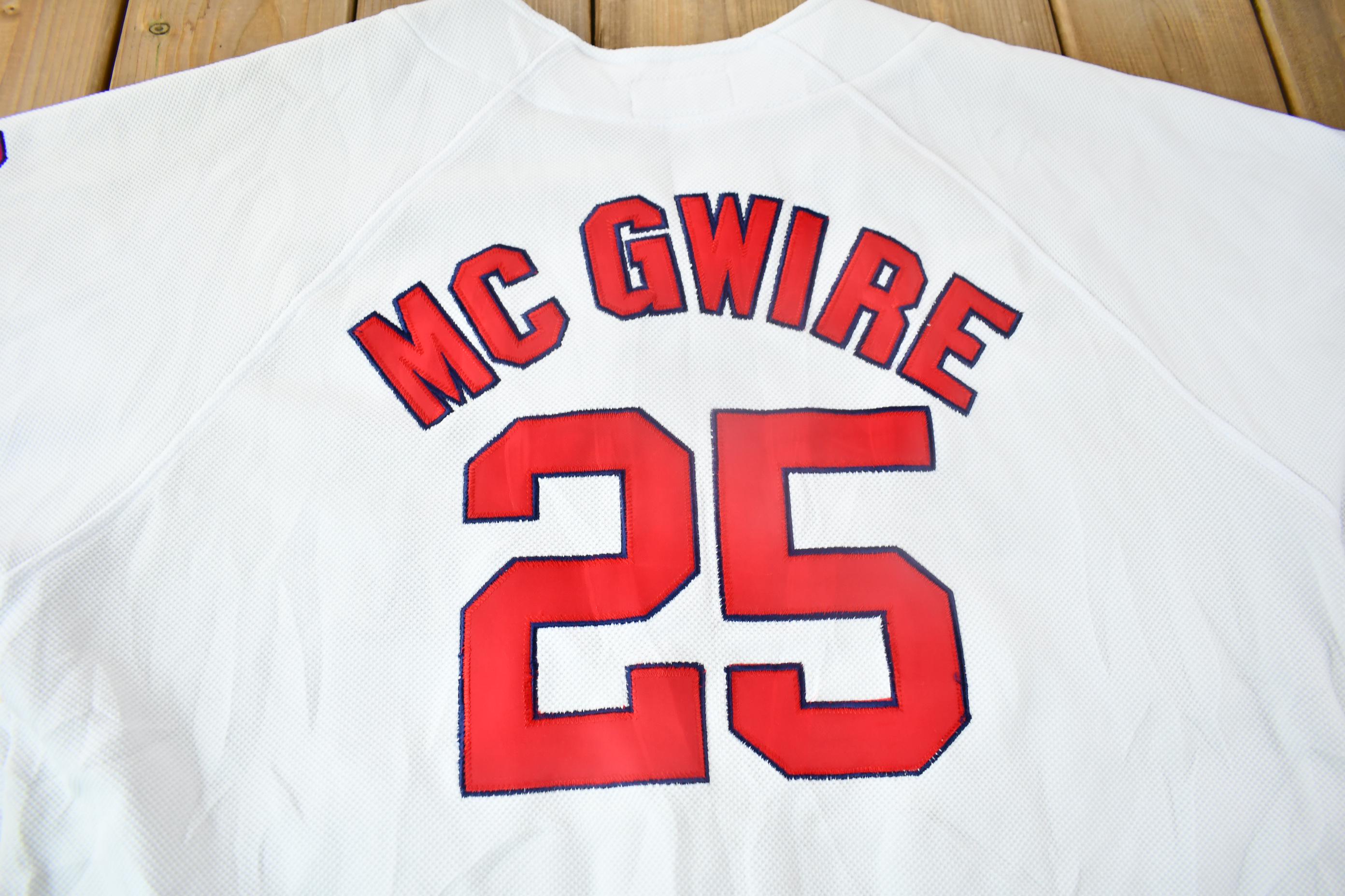 Vintage 1998 Mark McGwire St Louis Cardinals MLB Starter Jersey
