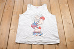 Vintage 1994 Popeye Basketball Graphic Tank Top