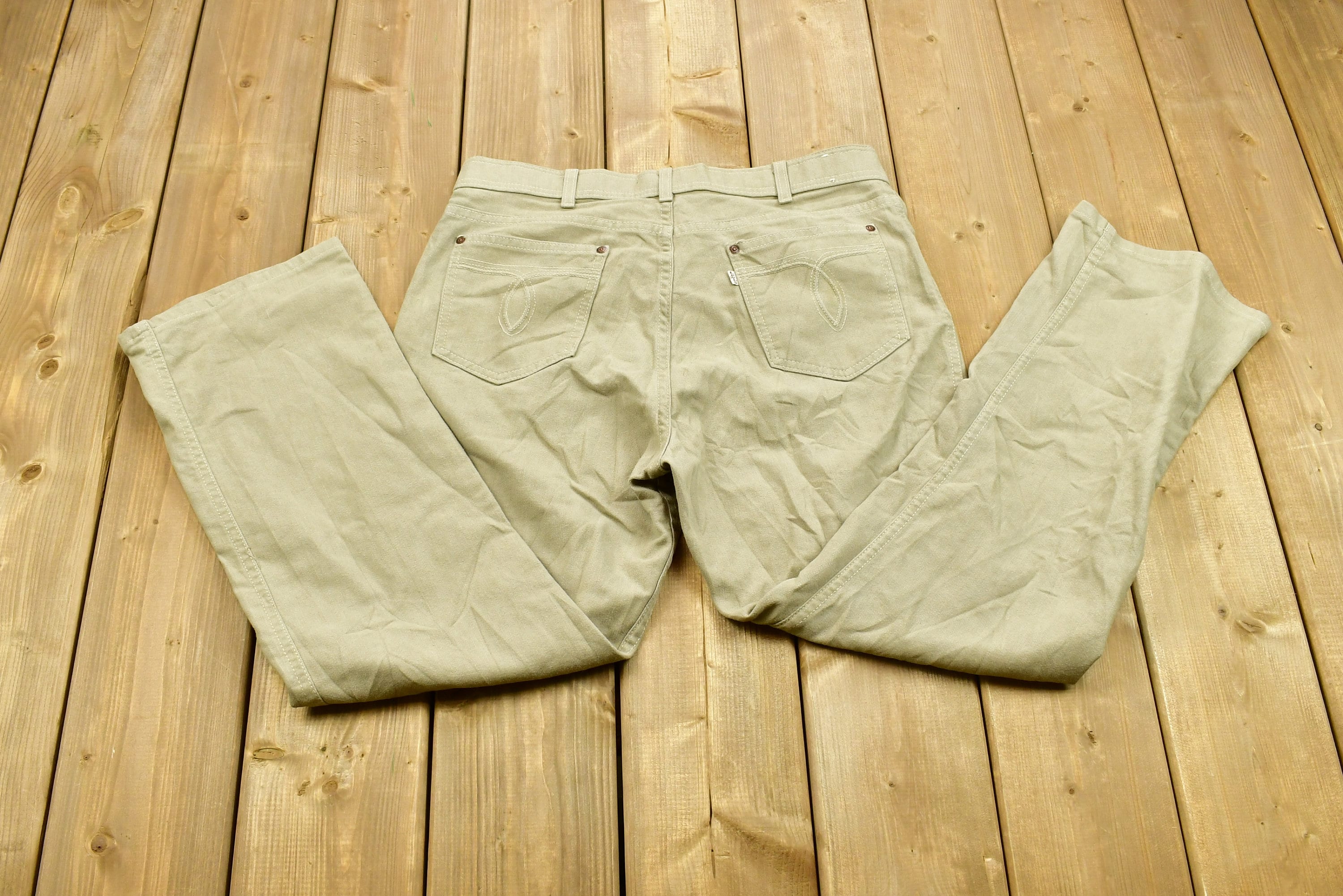 Vintage 90's Levi's For Men White Tab Jeans Size 32