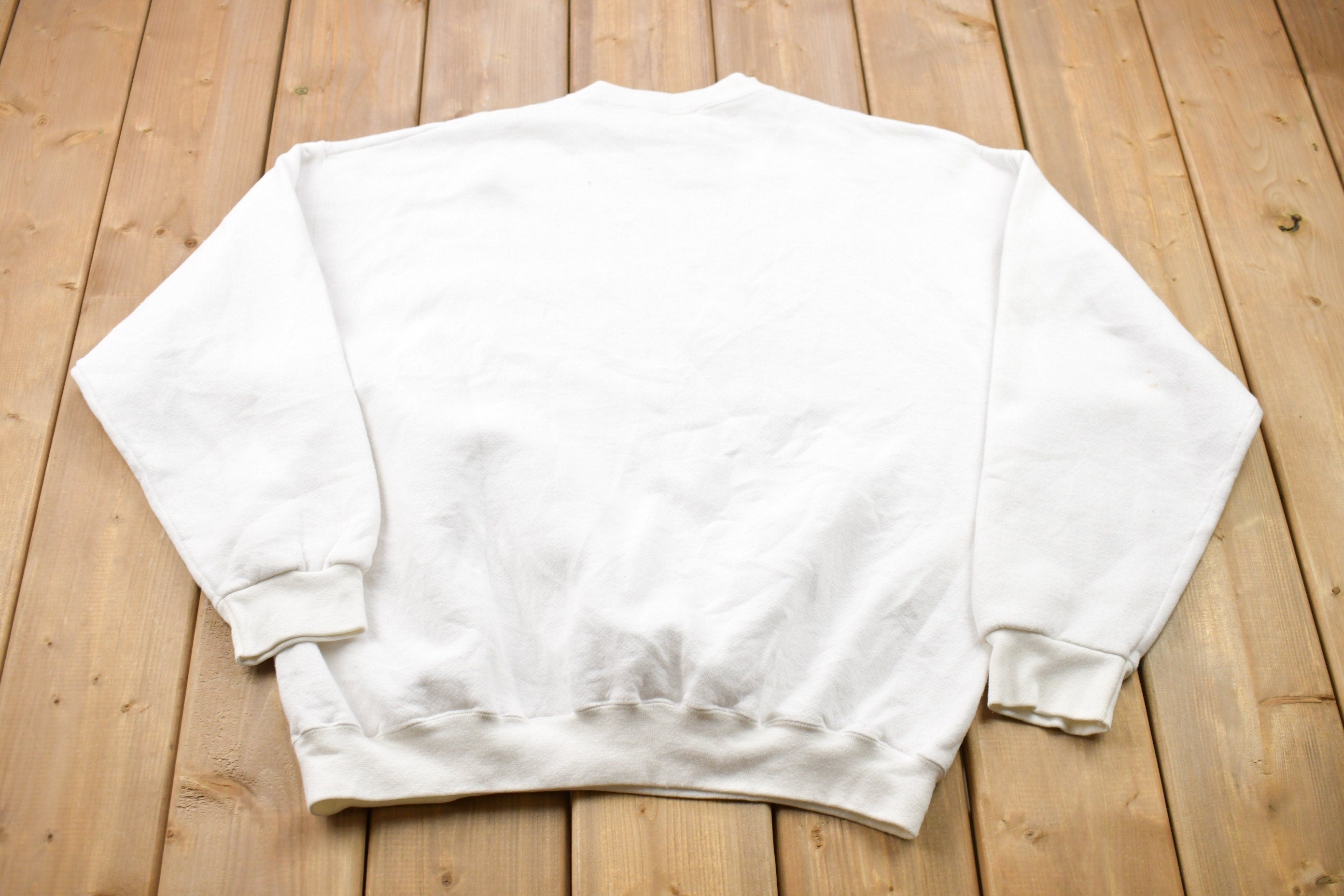 Vintage 1990s Viva Las Vegas Gambling Graphic Crewneck Sweatshirt
