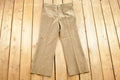 Vintage 1990's Khaki Trousers / Wide Fit Dress Pants / Streetwear / True Vintage / Vintage Workwear / Wool Pants