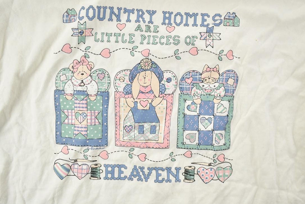 Vintage 1990s Country Homes Graphic T-Shirt