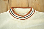 Vintage 1980s Knitted Short Sleeve Sweater