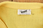 Vintage 1970s Royal Golf Clothing Cardigan Sweater Men's S