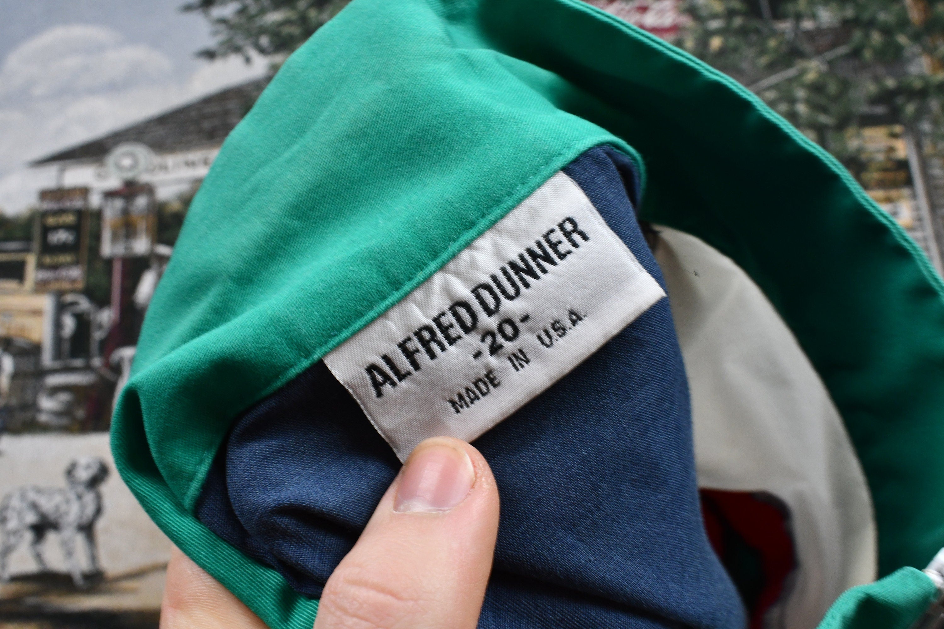 Vintage 1980s Alfred Dunner Color Block Full Zip Windbreaker