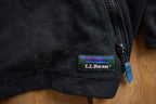 Vintage 1990s LL Bean Zip Up Fleece Sweater