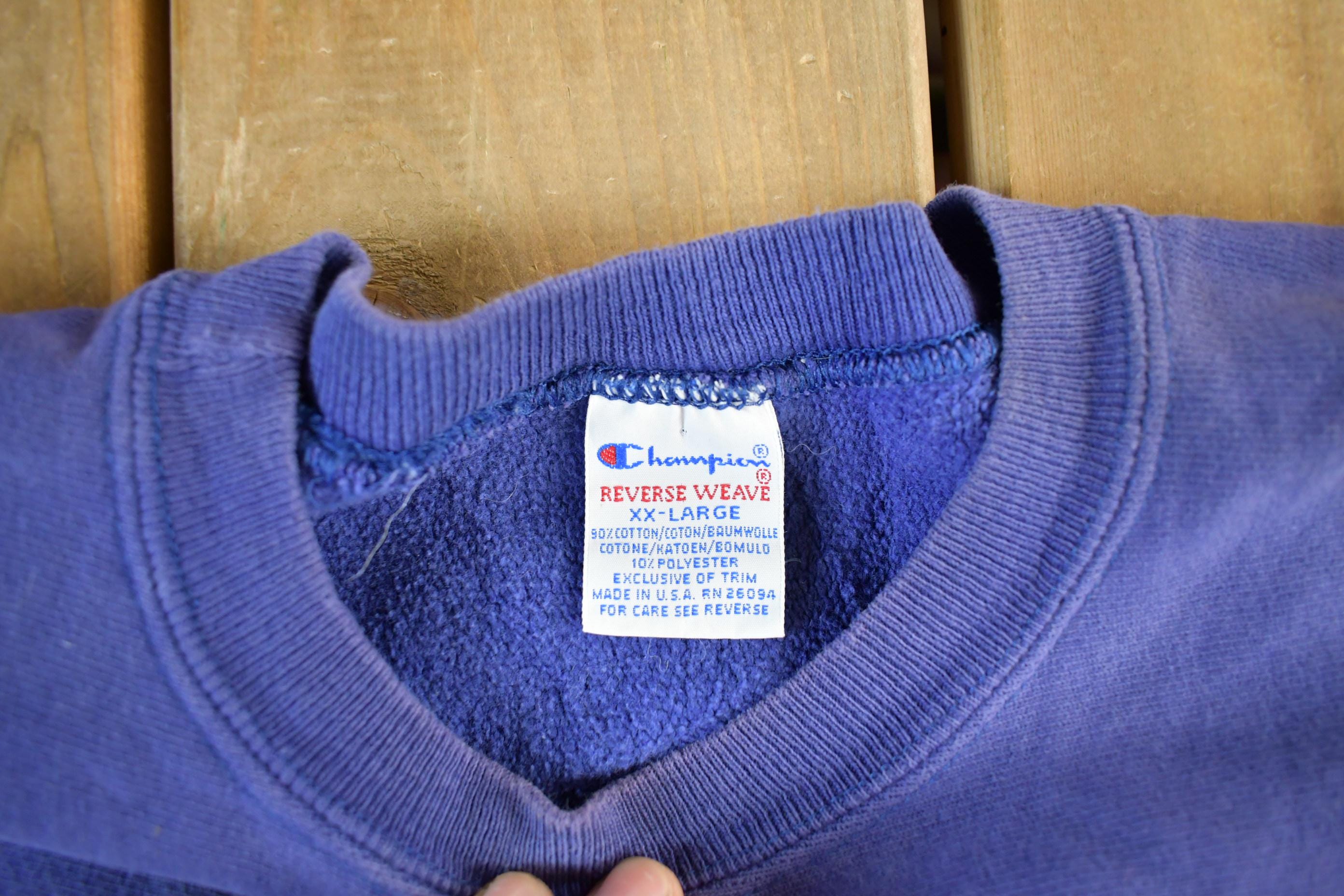 Vintage 1990s Champion Reverse Weave Crewneck Sweatshirt Men's 2XL