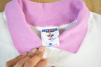 Vintage 90s Angels Crewneck Sweatshirt: Pastel Collar, Adult Large