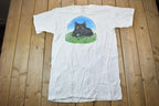 Vintage 1990s Hepcat Nashville Nightgown Kitty Theme Graphic T-Shirt