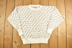 Vintage 1990s Levis Dockers Knitted Crewneck Sweater