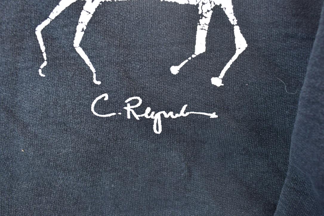 Vintage 1990s 3 Horse Quarter Zip Mock Neck Outdoorsman Sweatshirt