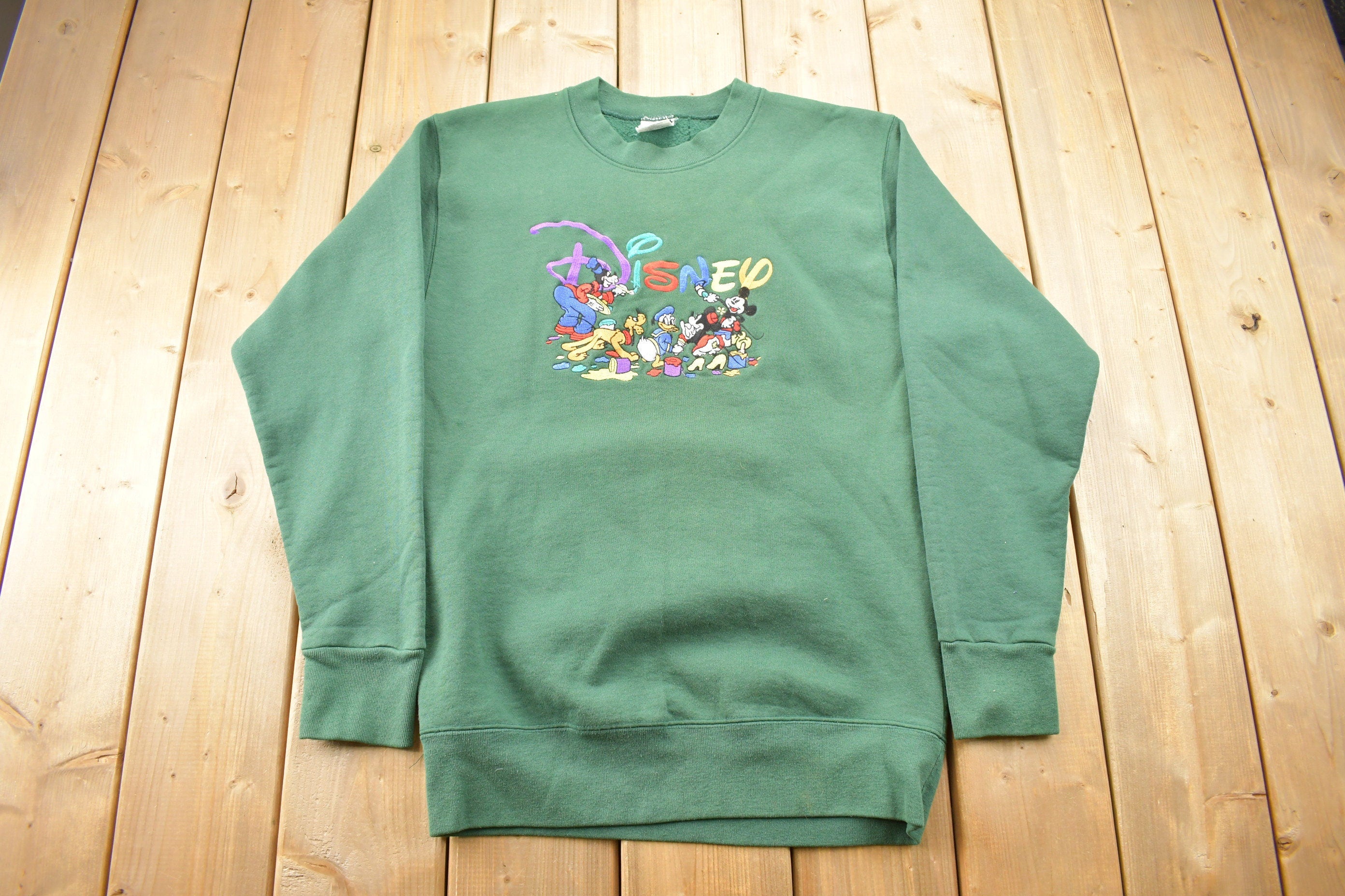 Vintage 1990s Walt Disney Embroidered Crewneck