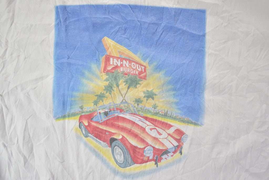 Vintage 1990s In N Out Burger California Graphic T-Shirt