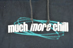 Vintage 1990s Much More Chill Souvenir Hoodie Sweatshirt Men's M / 90s Crewneck / Travel Vacation Sweater / Vintage Sweatshirt