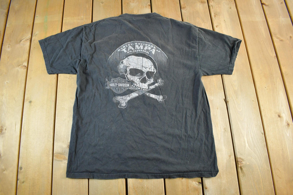 Vintage 2000s Harley Davidson Motorcycles T-Shirt Men's XL
