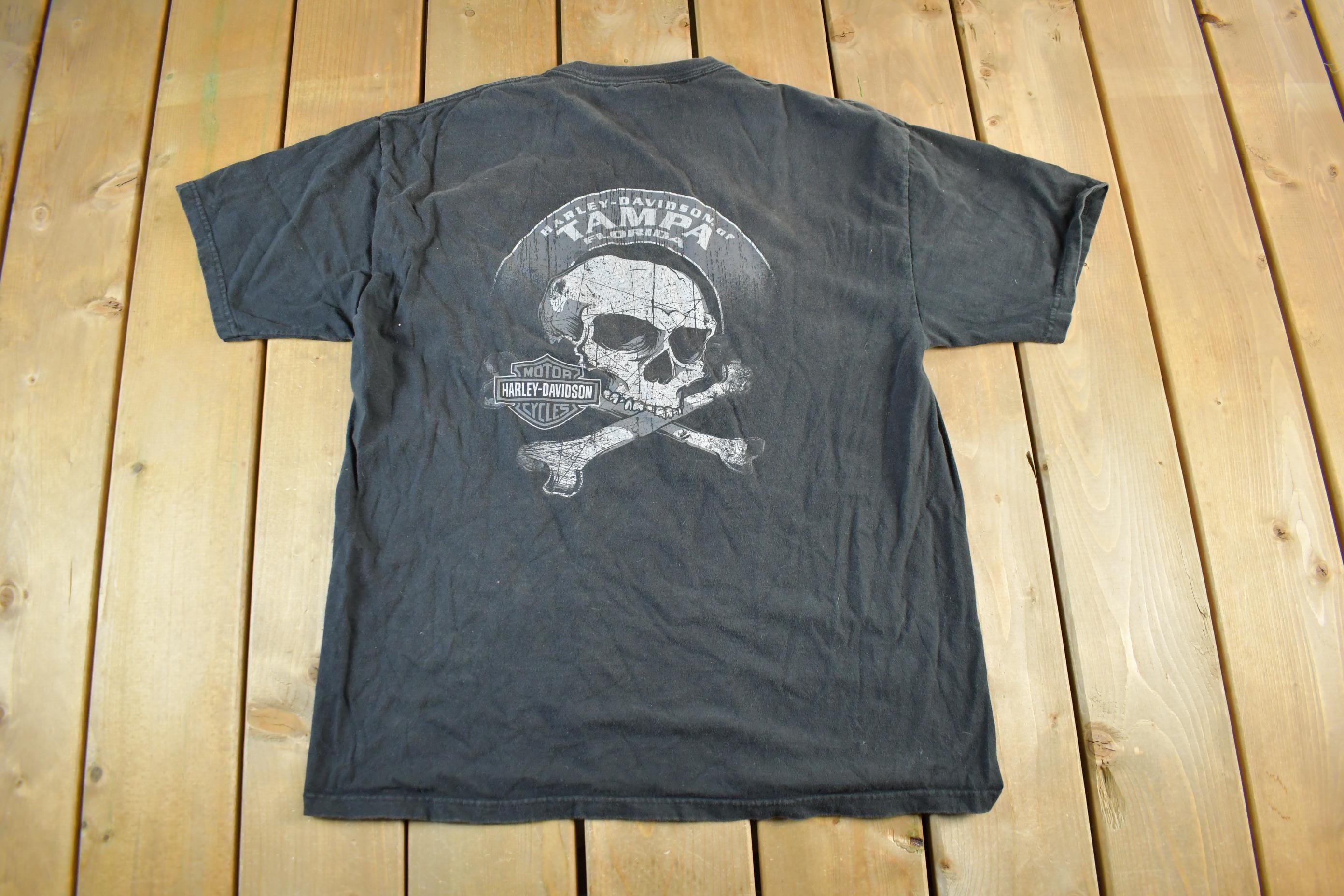 Vintage 2000s Harley Davidson Motorcycles T-Shirt Men's XL