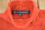 Vintage 1990s Blank Orange Turtleneck Sweatshirt