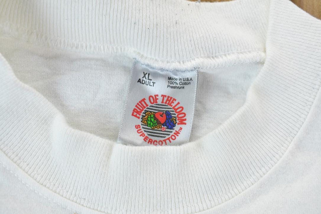 Vintage 1990s Nesbit Construction inc. Londesboro Ontario Single Stitch Graphic T-Shirt