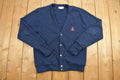 Vintage 1990s IZOD Knitted Cardigan Sweater