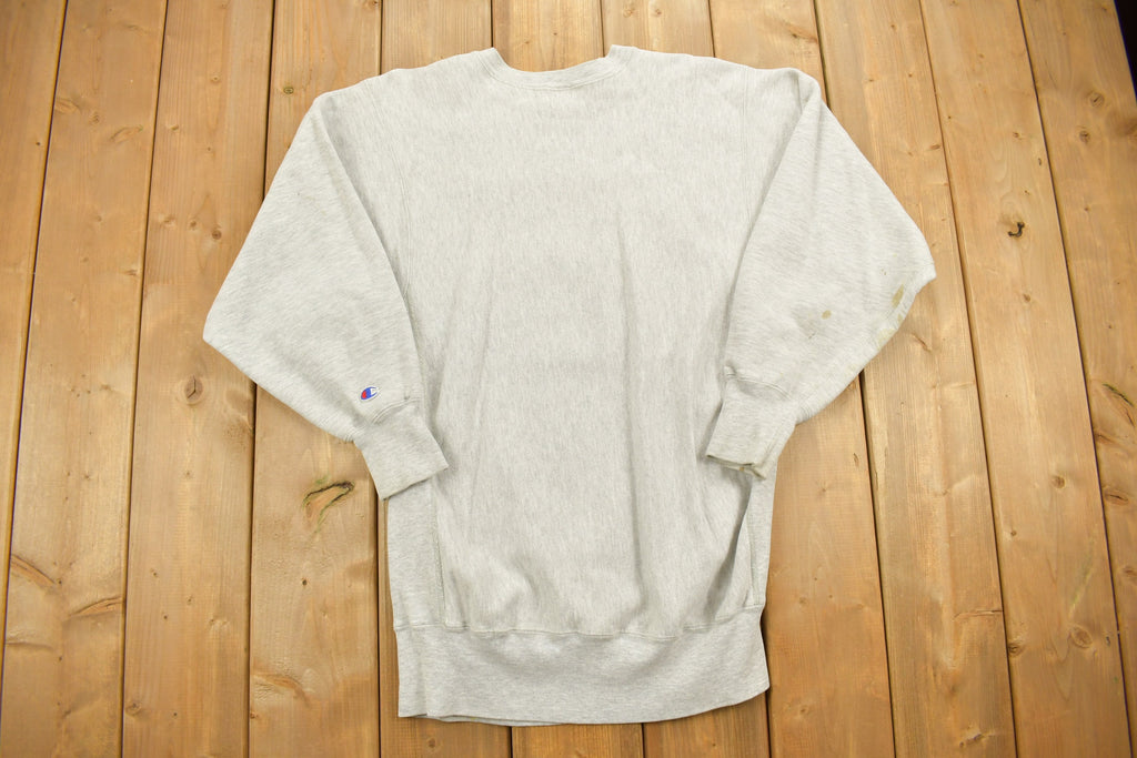 Vintage 1990s Holy Cross Reverse Champion Weave Crewneck